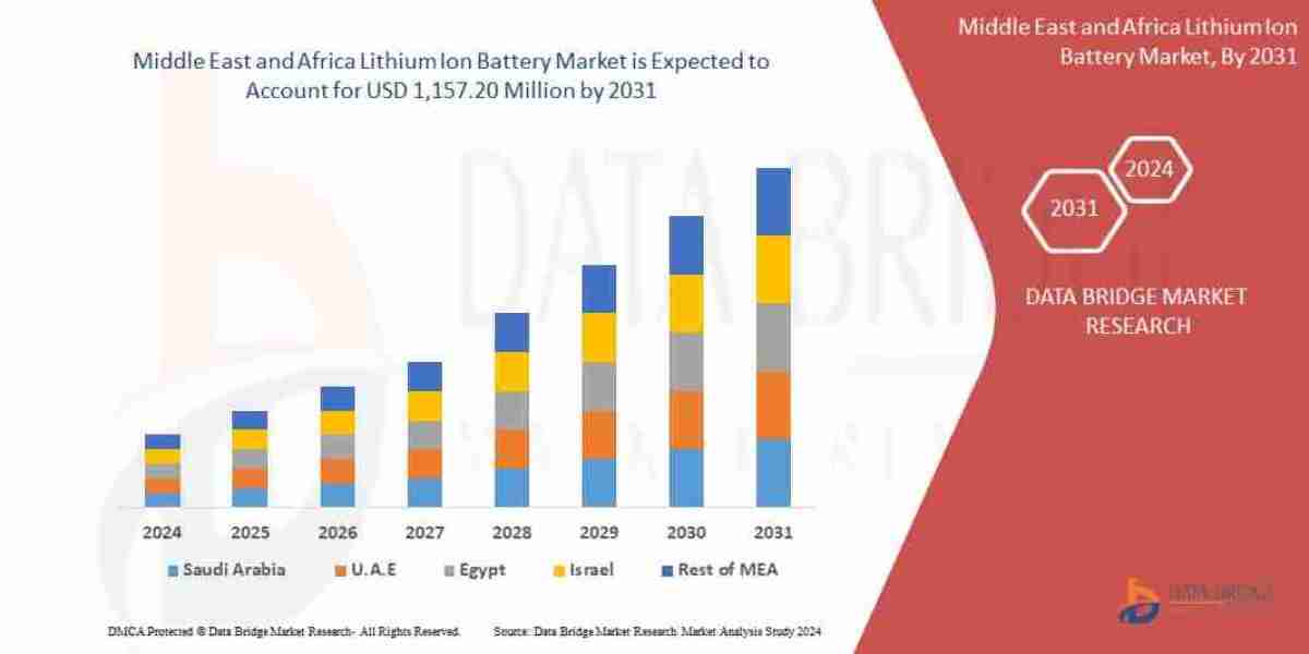 Middle East and Africa Lithium Ion Battery Market Current Size, Status, and Future Projections 2032