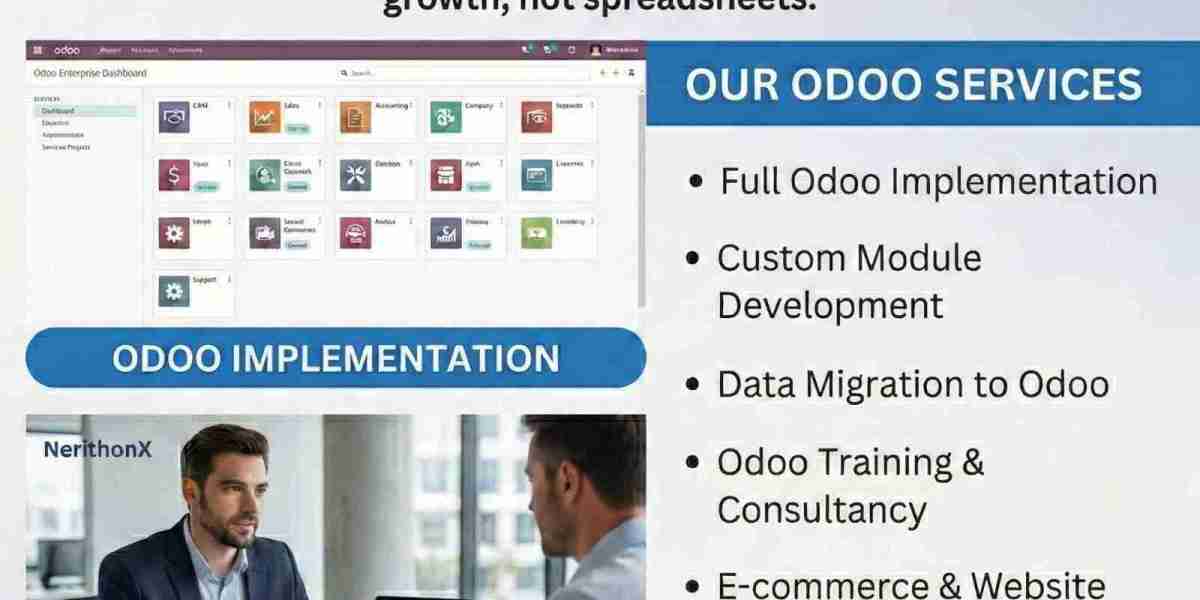 Why Choose Odoo ERP Implementation Services for Business Automation?