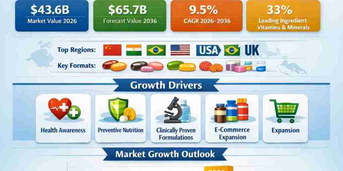 Dietary Supplement Market Forecast and Outlook 2026 to 2036