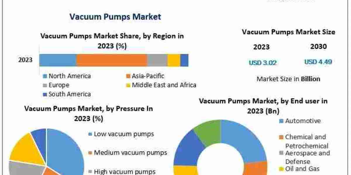 Vacuum Pumps Market Industry Overview, Segmentation and Forecast 2024–2030