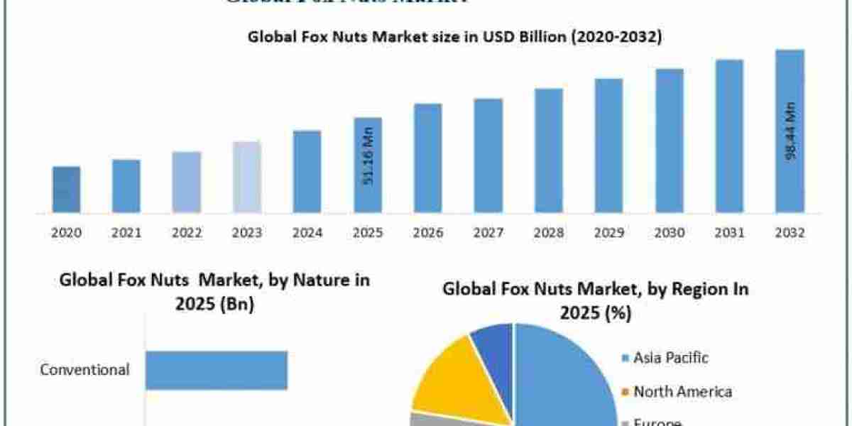 Fox Nuts Market Size, Share & Industry Outlook 2032: Opportunities in the Premium Snacks Sector