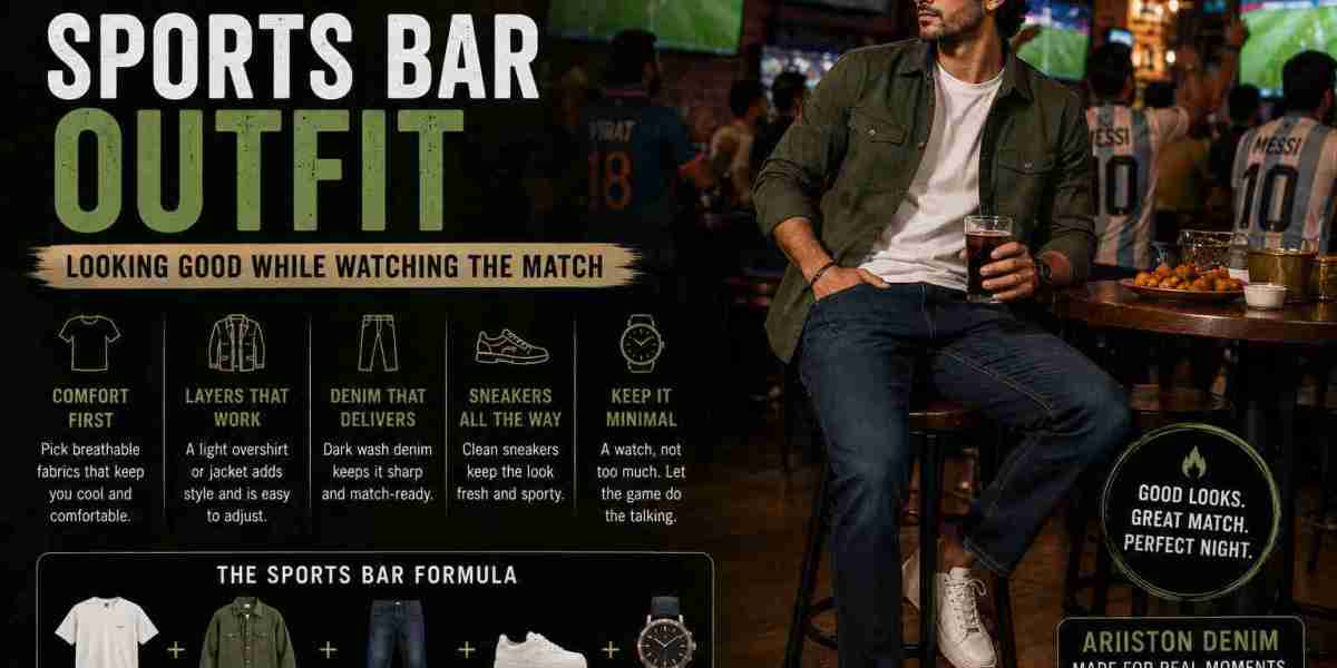 Sports Bar Outfit — Looking Good While Watching the Match