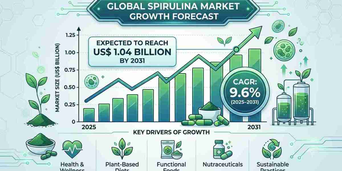 Global Spirulina Market Outlook: Growth Strategies and Industry Developments Through 2031