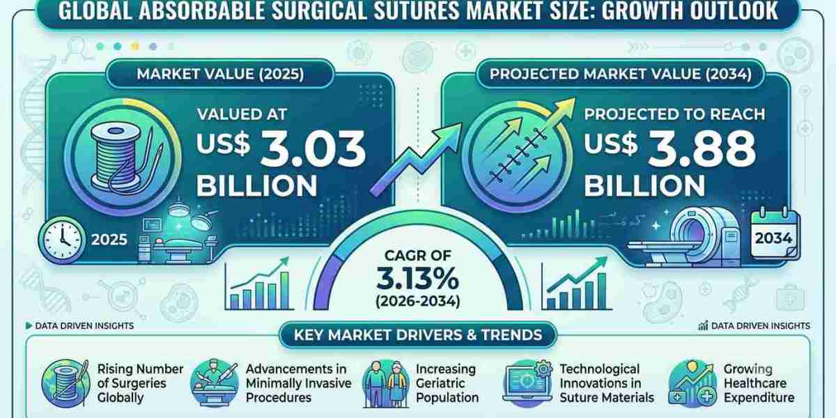 From US$ 3.03 Billion to US$ 3.88 Billion: The Growth Journey of the Absorbable Surgical Sutures Market