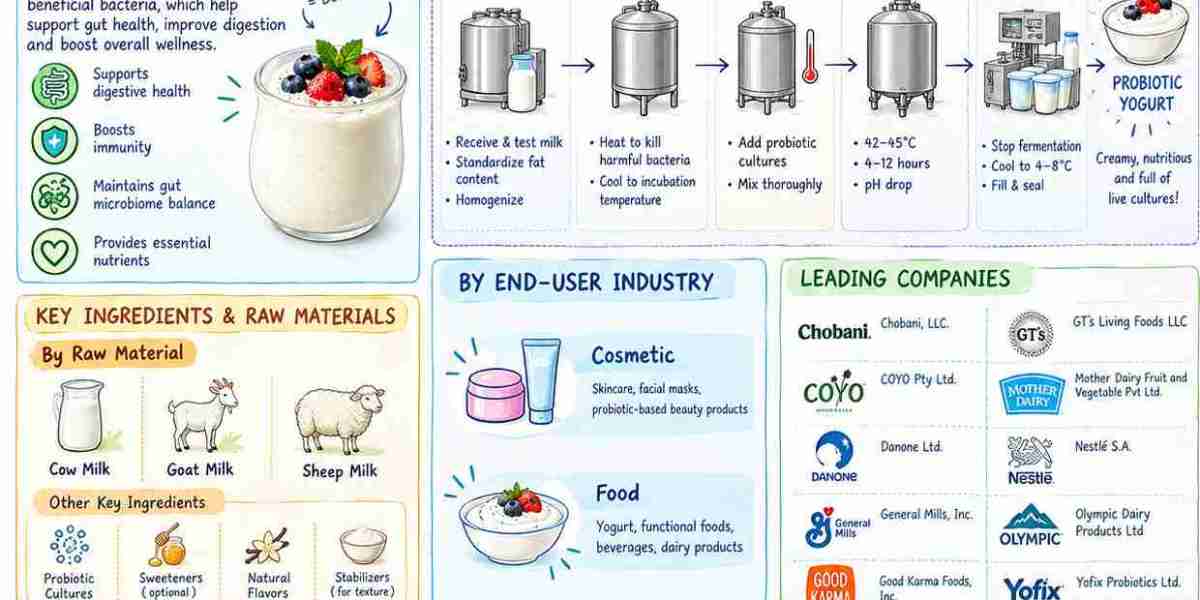 Probiotic Yogurt Market Size, Share & Growth Analysis Report: Global Forecast to 2034